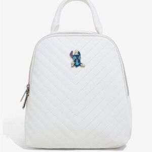 Loungefly Disney Lilo & Stitch Stitch with Ducks Quilted Mini Backpack